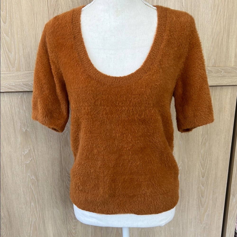 Anthropologie Maeve Fuzzy Sweater shirt
